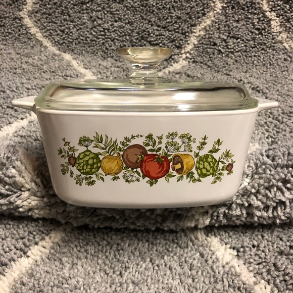 VINTAGE CORNINGWARE / spice of life casserole 1.5L - Picture 2 of 12